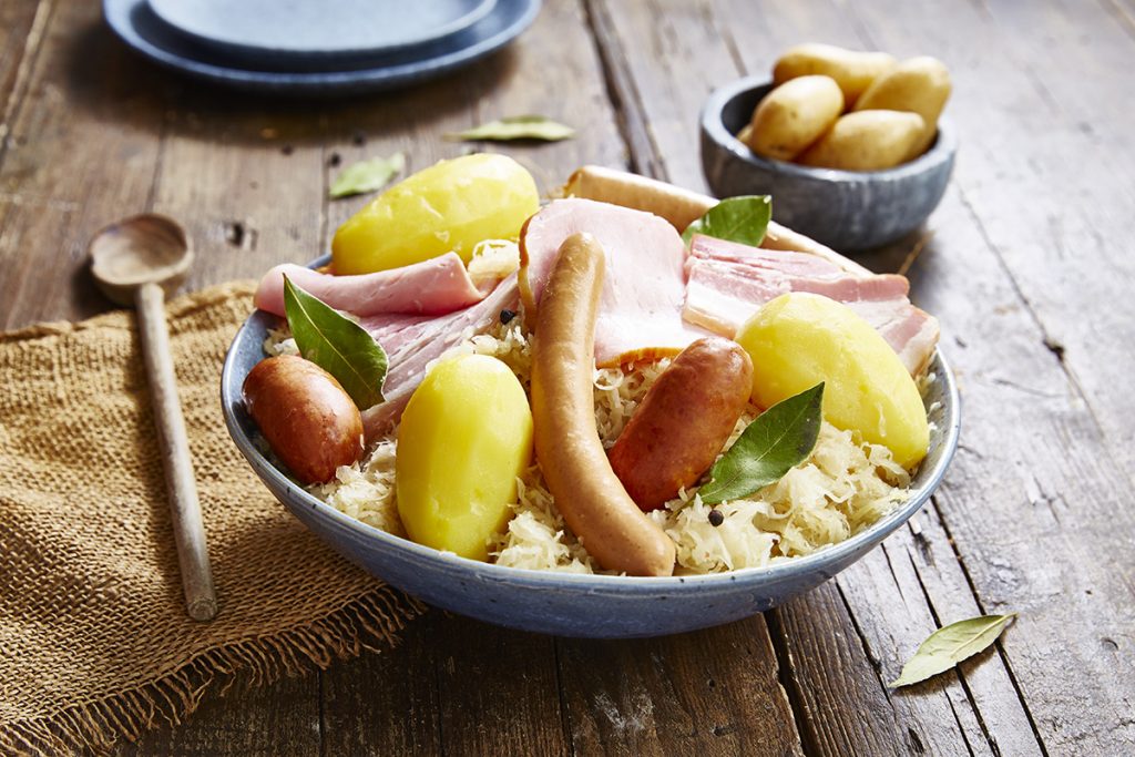 Choucroute premium : faire une bonne choucroute alsacienne - Stoeffler