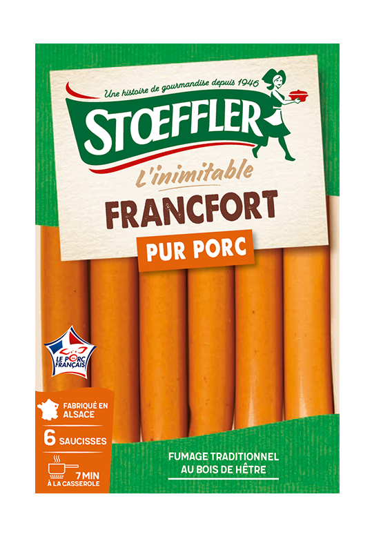 La saucisse de francfort - Stoeffler