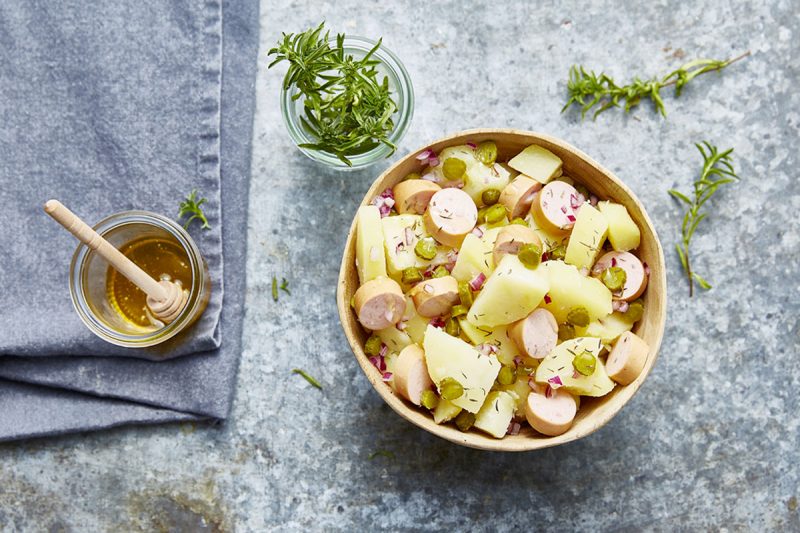 Salade de pommes de terre alsacienne