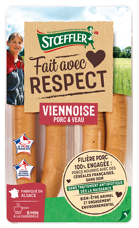Saucisses viennoises d'Alsace REFLETS DE FRANCE